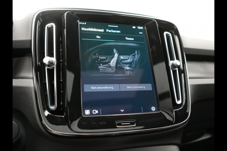 Volvo XC40 Recharge Twin Ultimate 78 kWh 408pk | Panodak | Adaptive Cruise | 360 Camera | Harman / Kardon | Lederen Sportstoelen Memory & Verwarmd | Blis | Keyless | Stuur Verwarmd | Google Assistent | Apple Carplay | DAB | 20"L.M |