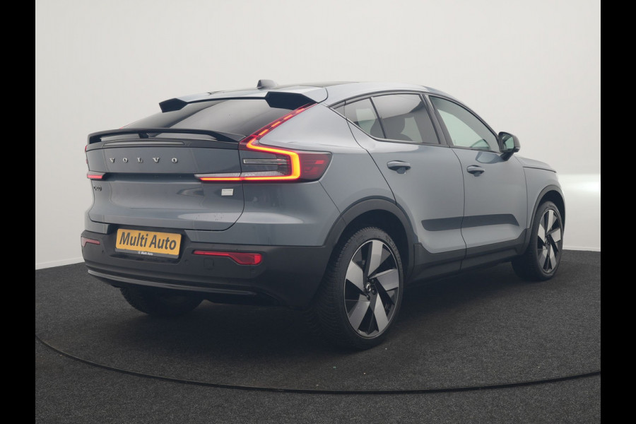 Volvo C40 Plus Recharge Pure Electric 69 kWh 231pk Dealer O.H. | Trekhaak Af Fabriek | Panodak | Adaptive Cruise | Camera | Alcantara Sportstoelen & Stuur Verwarmd | Keyless | Blis | Google Assistent | Apple Carplay | DAB |