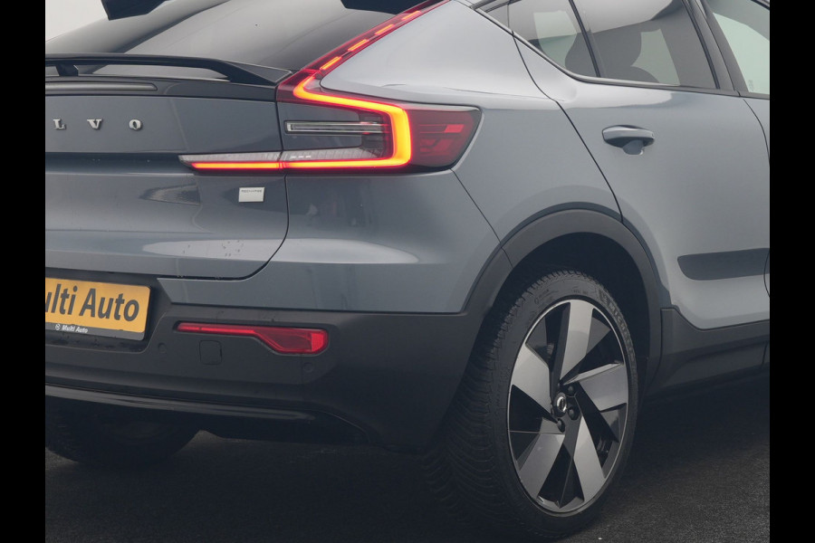 Volvo C40 Plus Recharge Pure Electric 69 kWh 231pk Dealer O.H. | Trekhaak Af Fabriek | Panodak | Adaptive Cruise | Camera | Alcantara Sportstoelen & Stuur Verwarmd | Keyless | Blis | Google Assistent | Apple Carplay | DAB |
