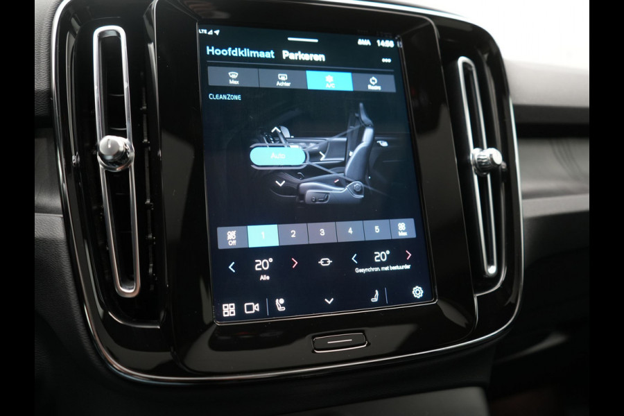 Volvo C40 Plus Recharge Pure Electric 69 kWh 231pk Dealer O.H. | Trekhaak Af Fabriek | Panodak | Adaptive Cruise | Camera | Alcantara Sportstoelen & Stuur Verwarmd | Keyless | Blis | Google Assistent | Apple Carplay | DAB |