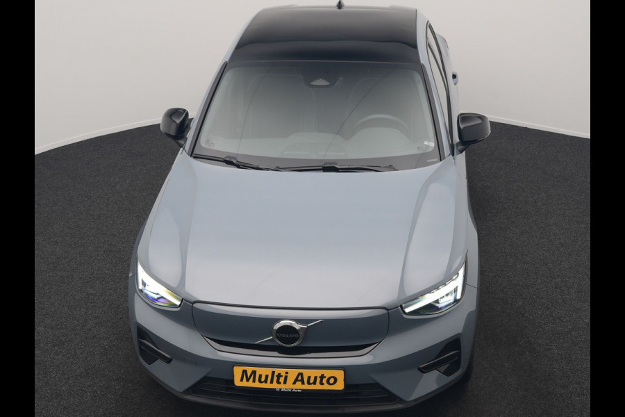 Volvo C40 Plus Recharge Pure Electric 69 kWh 231pk Dealer O.H. | Trekhaak Af Fabriek | Panodak | Adaptive Cruise | Camera | Alcantara Sportstoelen & Stuur Verwarmd | Keyless | Blis | Google Assistent | Apple Carplay | DAB |