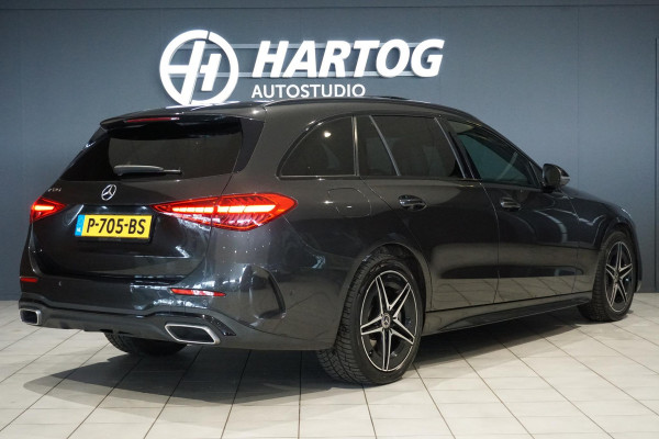 Mercedes-Benz C-Klasse Estate 300 e AMG Line *NL AUTO*  PANO / TREKHAAK / LEDER / SFEERVERLICHTING
