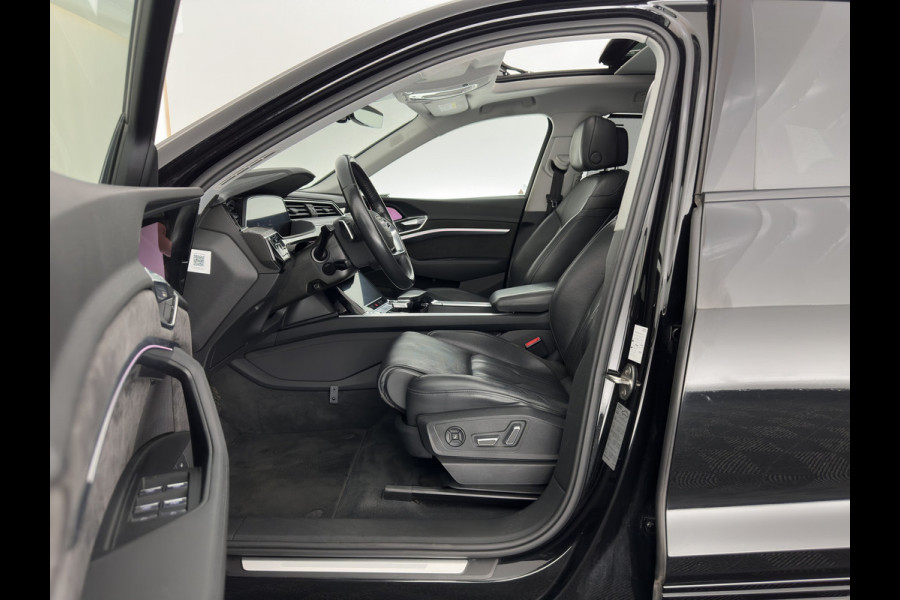 Audi e-tron 55 Quattro Advanced 95 kWh [ 3-Fase-11kW ] {SoH-91%} (INCL-BTW) *PANO | LEATHER | BANG&OLUFSEN | VIRTUAL-MIRRORS | HEAD-UP |  ADAPTIVE-CRUISE | FULL-LED | DIGI-COCKPIT | KEYLESS | MEMORY-PACK | TOPVIEW | HEATED-SPORTSEATS |  22''ALU*