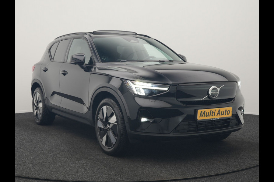 Volvo XC40 Single Motor Extended Range Ultimate 82 kWh 252pk Dealer O.H. | Panodak | Adaptive Cruise | 360 Camera | Harman / Kardon | Warmtepomp | Sportstoelen Memory & Verwarmd | Google Assistent | Keyless | Blis | Stuur Verwarmd | Apple Carplay | DAB | 19"L.M |