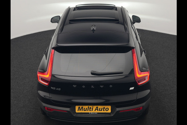Volvo XC40 Single Motor Extended Range Ultimate 82 kWh 252pk Dealer O.H. | Panodak | Adaptive Cruise | 360 Camera | Harman / Kardon | Warmtepomp | Sportstoelen Memory & Verwarmd | Google Assistent | Keyless | Blis | Stuur Verwarmd | Apple Carplay | DAB | 19"L.M |