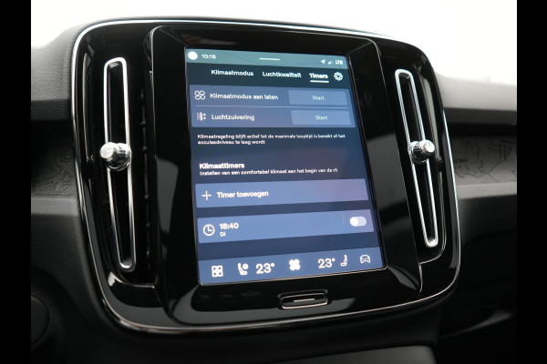 Volvo XC40 Single Motor Extended Range Ultimate 82 kWh 252pk Dealer O.H. | Panodak | Adaptive Cruise | 360 Camera | Harman / Kardon | Warmtepomp | Sportstoelen Memory & Verwarmd | Google Assistent | Keyless | Blis | Stuur Verwarmd | Apple Carplay | DAB | 19"L.M |