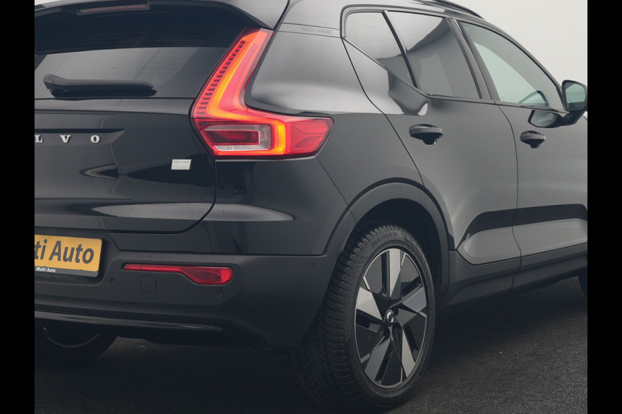 Volvo XC40 Single Motor Extended Range Ultimate 82 kWh 252pk Dealer O.H. | Panodak | Adaptive Cruise | 360 Camera | Harman / Kardon | Warmtepomp | Sportstoelen Memory & Verwarmd | Google Assistent | Keyless | Blis | Stuur Verwarmd | Apple Carplay | DAB | 19"L.M |