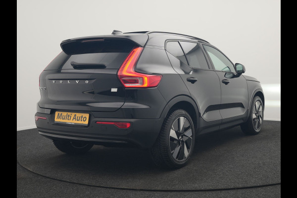 Volvo XC40 Single Motor Extended Range Ultimate 82 kWh 252pk Dealer O.H. | Panodak | Adaptive Cruise | 360 Camera | Harman / Kardon | Warmtepomp | Sportstoelen Memory & Verwarmd | Google Assistent | Keyless | Blis | Stuur Verwarmd | Apple Carplay | DAB | 19"L.M |