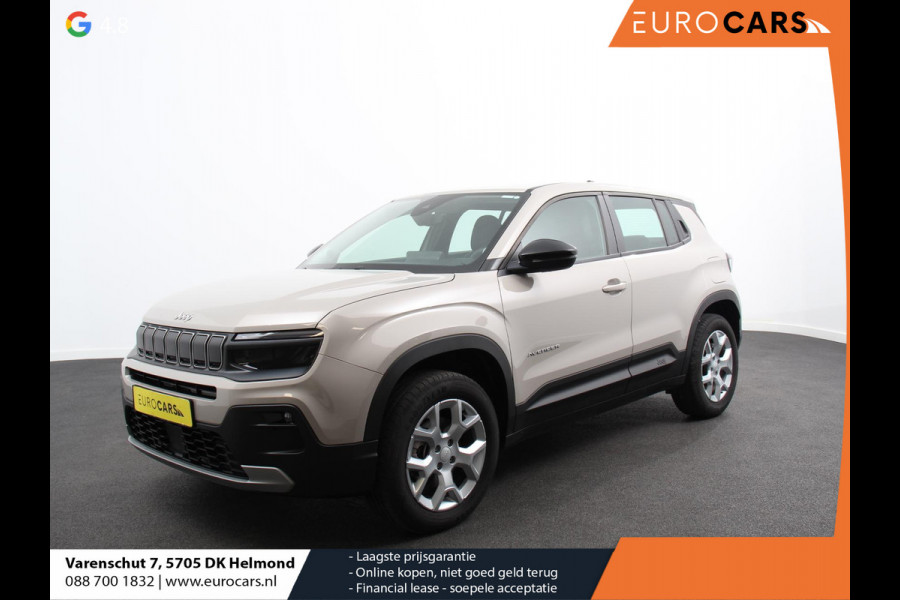 Jeep Avenger 1.2 e-Hybrid Altitude Automaat Climate control Adaptieve cruise control Led Achteruitrijcamera Parkeersensoren achter Lichtmetalen velgen Apple Carplay/ Android Auto