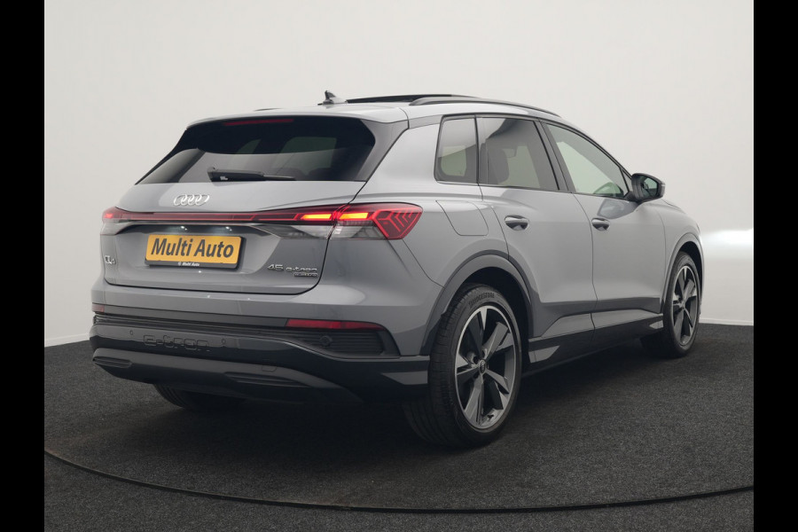 Audi Q4 e-tron 45 Quattro Edition 76,6 kWh 265pk Dealer O.H. | Panodak | Sonos Audio | Camera | Sfeerverlichting | Lederen Sportstoelen Verwarmd | Apple Carplay | Navigatie | DAB | 20"L.M |