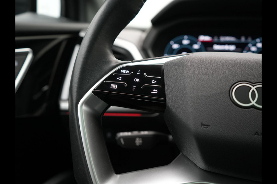 Audi Q4 e-tron 45 Quattro Edition 76,6 kWh 265pk Dealer O.H. | Panodak | Sonos Audio | Camera | Sfeerverlichting | Lederen Sportstoelen Verwarmd | Apple Carplay | Navigatie | DAB | 20"L.M |