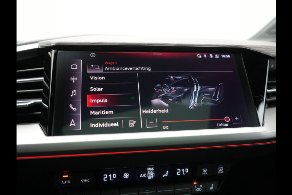 Audi Q4 e-tron 45 Quattro Edition 76,6 kWh 265pk Dealer O.H. | Panodak | Sonos Audio | Camera | Sfeerverlichting | Lederen Sportstoelen Verwarmd | Apple Carplay | Navigatie | DAB | 20"L.M |