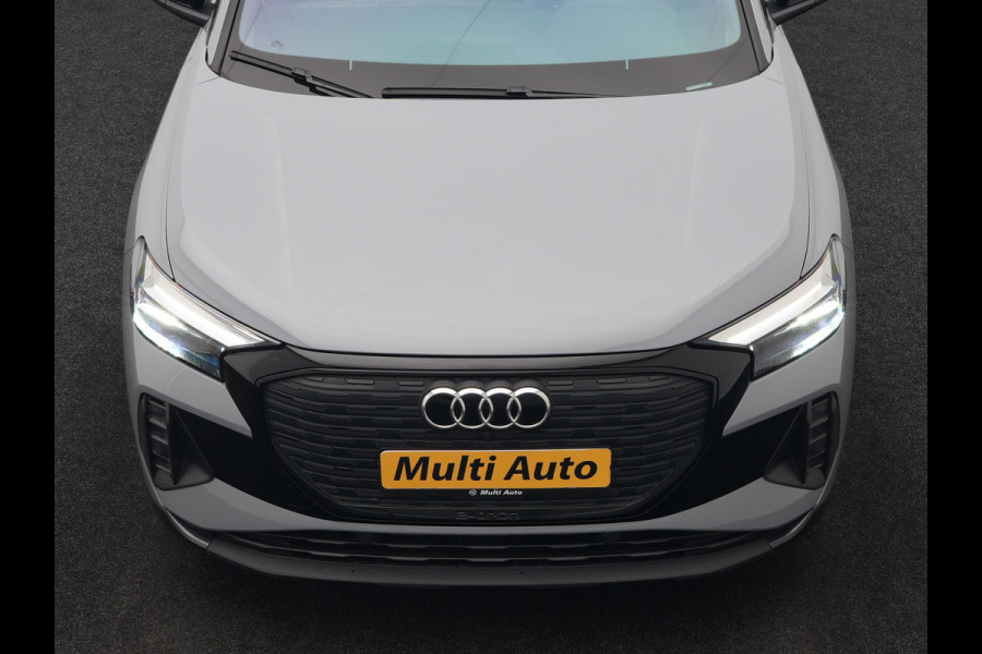Audi Q4 e-tron 45 Quattro Edition 76,6 kWh 265pk Dealer O.H. | Panodak | Sonos Audio | Camera | Sfeerverlichting | Lederen Sportstoelen Verwarmd | Apple Carplay | Navigatie | DAB | 20"L.M |