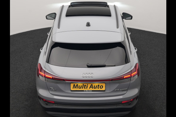 Audi Q4 e-tron 45 Quattro Edition 76,6 kWh 265pk Dealer O.H. | Panodak | Sonos Audio | Camera | Sfeerverlichting | Lederen Sportstoelen Verwarmd | Apple Carplay | Navigatie | DAB | 20"L.M |
