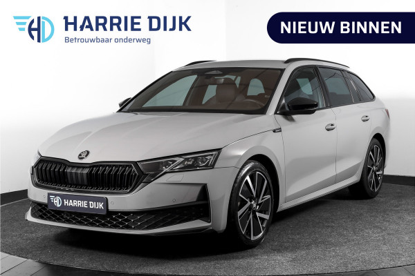 Škoda Octavia Combi 1.5 TSI MHEV 150 PK Sportline Business | Elek. Trekhaak | Matrix Led | Adapt. Cruise | Winterpakket | 13 inch Navi | Camera | NAV + App. Connect | ECC | Elek. Klep | LM 18" | 2748