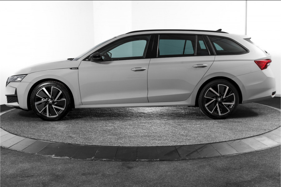 Škoda Octavia Combi 1.5 TSI MHEV 150 PK Sportline Business | Elek. Trekhaak | Matrix Led | Adapt. Cruise | Winterpakket | 13 inch Navi | Camera | NAV + App. Connect | ECC | Elek. Klep | LM 18" | 2748