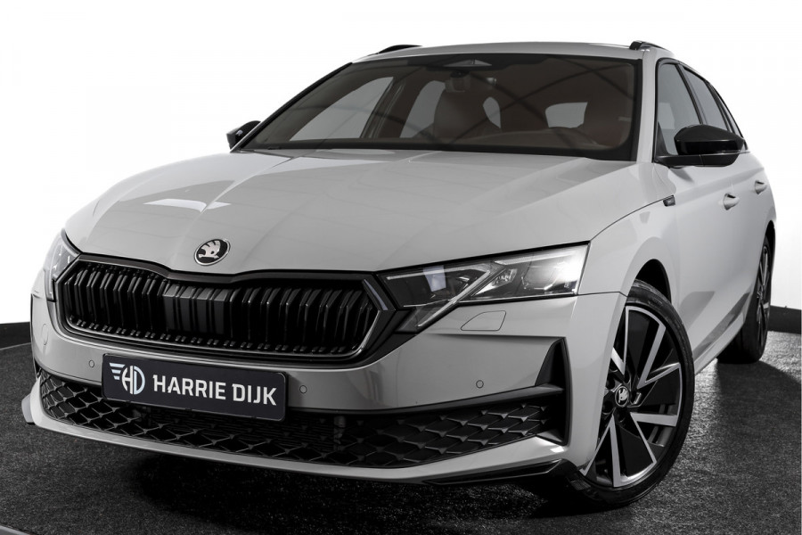 Škoda Octavia Combi 1.5 TSI MHEV 150 PK Sportline Business | Elek. Trekhaak | Matrix Led | Adapt. Cruise | Winterpakket | 13 inch Navi | Camera | NAV + App. Connect | ECC | Elek. Klep | LM 18" | 2748