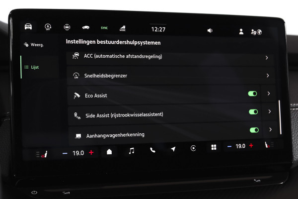 Škoda Octavia Combi 1.5 TSI MHEV 150 PK Sportline Business | Elek. Trekhaak | Matrix Led | Adapt. Cruise | Winterpakket | 13 inch Navi | Camera | NAV + App. Connect | ECC | Elek. Klep | LM 18" | 2748