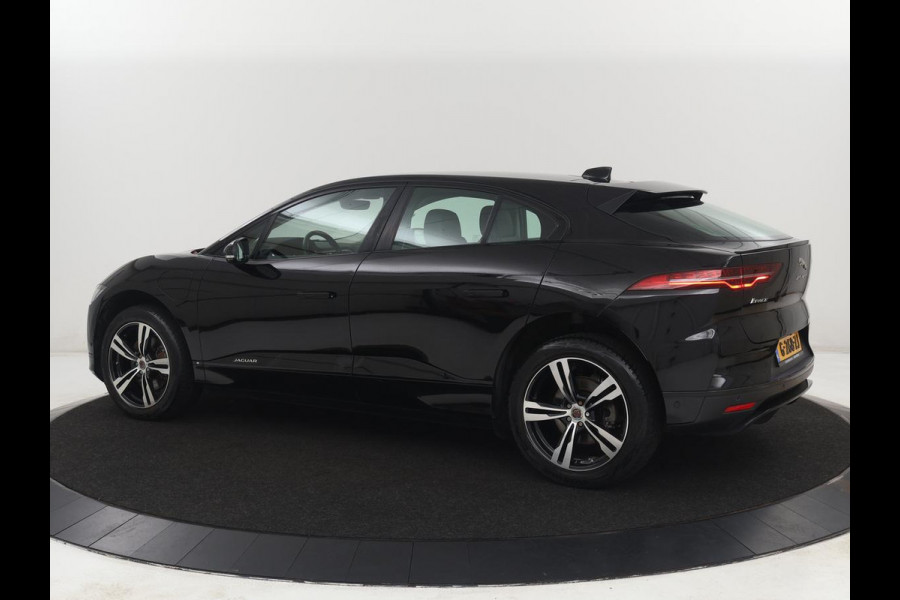 Jaguar I-PACE EV400 Business Edition S 90 kWh | SOH 94,2% | 55.300km NAP | Panoramadak | Leder | Stoelverwarming | Carplay | Camera | Meridian Surround | Stuurverwarming | Park Assist | Keyless | Full LED | Elektrische kofferklep | Navigatie | Verwarmde voorruit | 20'' lichtmetalen velgen | Origineel NL