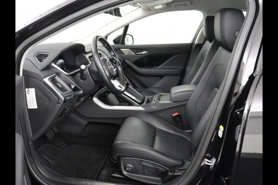 Jaguar I-PACE EV400 Business Edition S 90 kWh | SOH 94,2% | 55.300km NAP | Panoramadak | Leder | Stoelverwarming | Carplay | Camera | Meridian Surround | Stuurverwarming | Park Assist | Keyless | Full LED | Elektrische kofferklep | Navigatie | Verwarmde voorruit | 20'' lichtmetalen velgen | Origineel NL