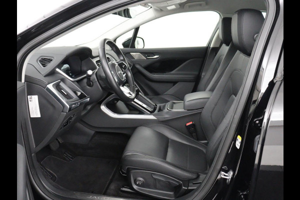 Jaguar I-PACE EV400 Business Edition S 90 kWh | SOH 94,2% | 55.300km NAP | Panoramadak | Leder | Stoelverwarming | Carplay | Camera | Meridian Surround | Stuurverwarming | Park Assist | Keyless | Full LED | Elektrische kofferklep | Navigatie | Verwarmde voorruit | 20'' lichtmetalen velgen | Origineel NL