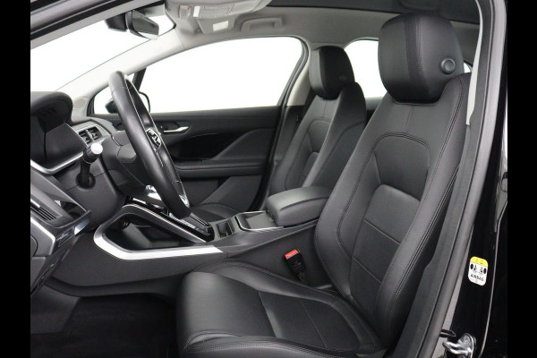 Jaguar I-PACE EV400 Business Edition S 90 kWh | SOH 94,2% | 55.300km NAP | Panoramadak | Leder | Stoelverwarming | Carplay | Camera | Meridian Surround | Stuurverwarming | Park Assist | Keyless | Full LED | Elektrische kofferklep | Navigatie | Verwarmde voorruit | 20'' lichtmetalen velgen | Origineel NL