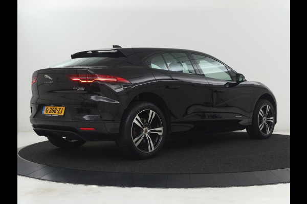 Jaguar I-PACE EV400 Business Edition S 90 kWh | SOH 94,2% | 55.300km NAP | Panoramadak | Leder | Stoelverwarming | Carplay | Camera | Meridian Surround | Stuurverwarming | Park Assist | Keyless | Full LED | Elektrische kofferklep | Navigatie | Verwarmde voorruit | 20'' lichtmetalen velgen | Origineel NL