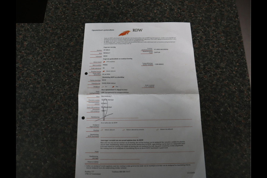Renault Captur 1.2 TCe Intens Navi / Camera / Trekh / Keyless / Pdc / Cruise / G3 lpg installatie aanwezig