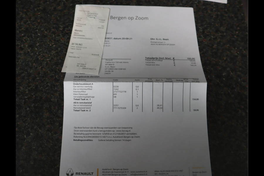 Renault Captur 1.2 TCe Intens Navi / Camera / Trekh / Keyless / Pdc / Cruise / G3 lpg installatie aanwezig