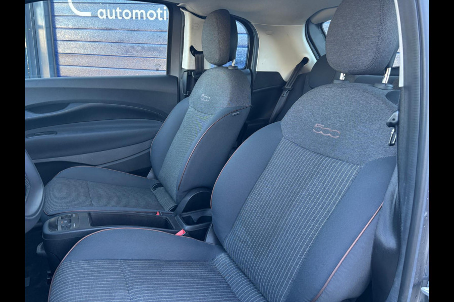 Fiat 500E 3+1 Icon 42 kWh 118 pk Automaat SOH 100% 42 kWh | Navi | CarPlay | DAB | PDC | 28.000 km 100% Electrisch, Extra achterdeur rechts | 11 kW laden | 85 kW snelladen | BTW-auto