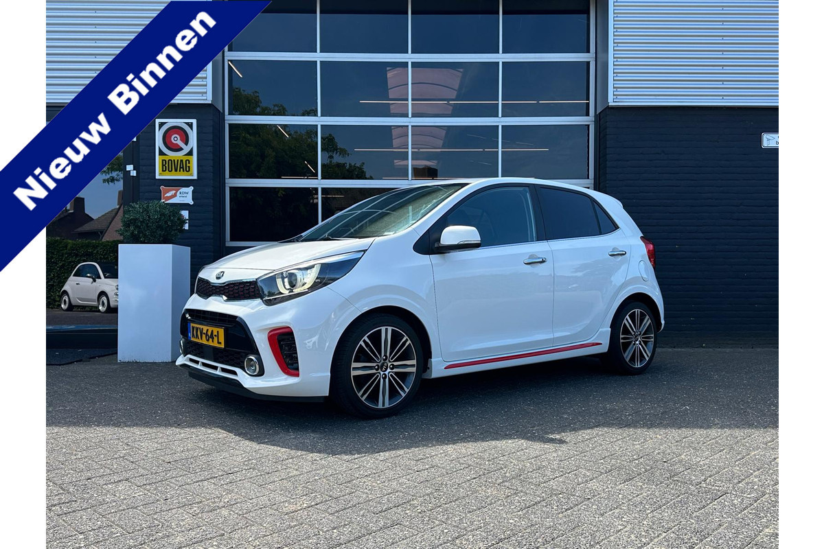 Kia Picanto 1.2 DynamicPlusLine, GT-Line, Automaat, CarPlay, Camera, Cruise, Navi, Leder