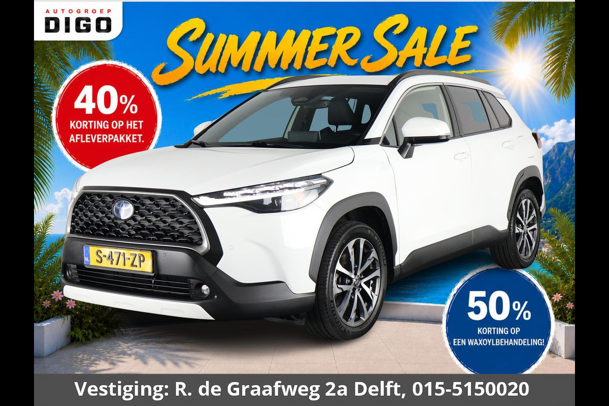 Toyota Corolla Cross 2.0 High Power Hybrid First Edition | Stoelverwarming | Navigatie | Half Leder | Apple Carplay & AndroidAUTO | 1e eigenaar |