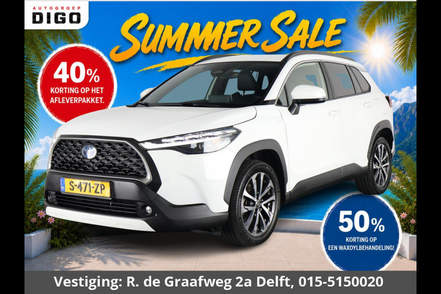 Toyota Corolla Cross 2.0 High Power Hybrid First Edition | Stoelverwarming | Navigatie | Half Leder | Apple Carplay & AndroidAUTO | 1e eigenaar |