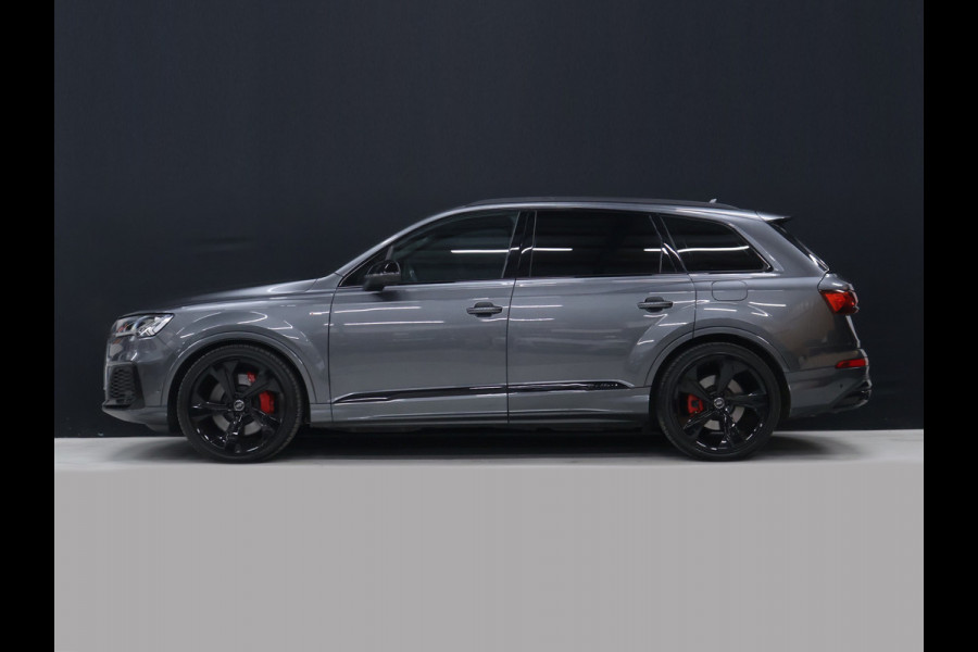 Audi Q7 60 TFSI e quattro S-Line Sport Plus [LUCHTVERING, 22INCH, BANG & OLUFSEN, ELEKTRISCHE STOELEN, APPLE CARPLAY, ANDROID, STOELVERWARMING, CAMERA, TREKHAAK UITKLAPBAAR, ELEKTRISCHE ACHTERKLEP, NIEUWSTAAT]