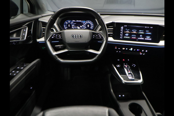 Audi Q4 e-tron 40 Launch edition S Competition 77 kWh [SCHUIFKANTELDAK, APPLE CARPLAY, CRUISE CONTROL, STOELVERWARMING, DIGITAL DASH, ELEKTRISCHE ACHTERKLEP, NAVIGATIE NIEUWSTAAT]