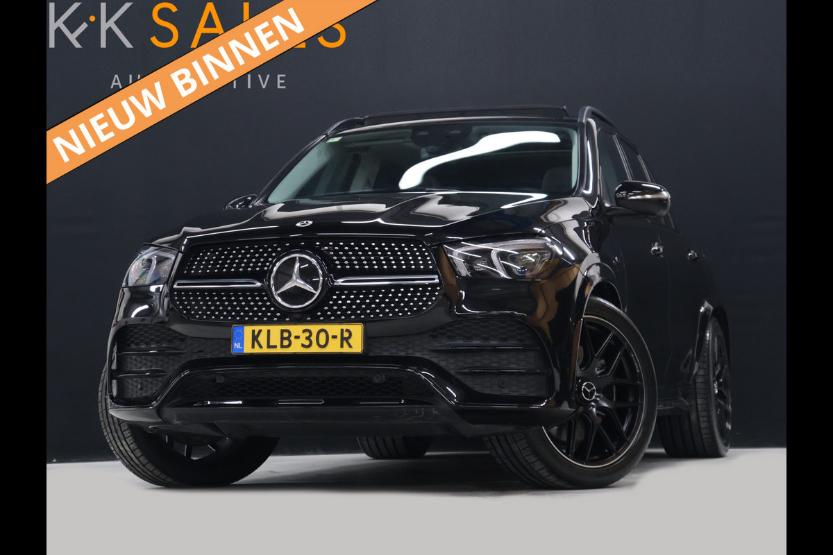 Mercedes-Benz GLE 350 e 4MATIC Premium Plus [BURMESTER, SCHUIFKANTELDAK, MEMORY SEATS, STOELVENTILATIE, STOELVERWARMING, ADAPTIVE CRUISE, STUURVERWARMING, ELEKTRISCHE ACHTERKLEP, 360 CAMERA, PDC V+A, NIEUWSTAAT]