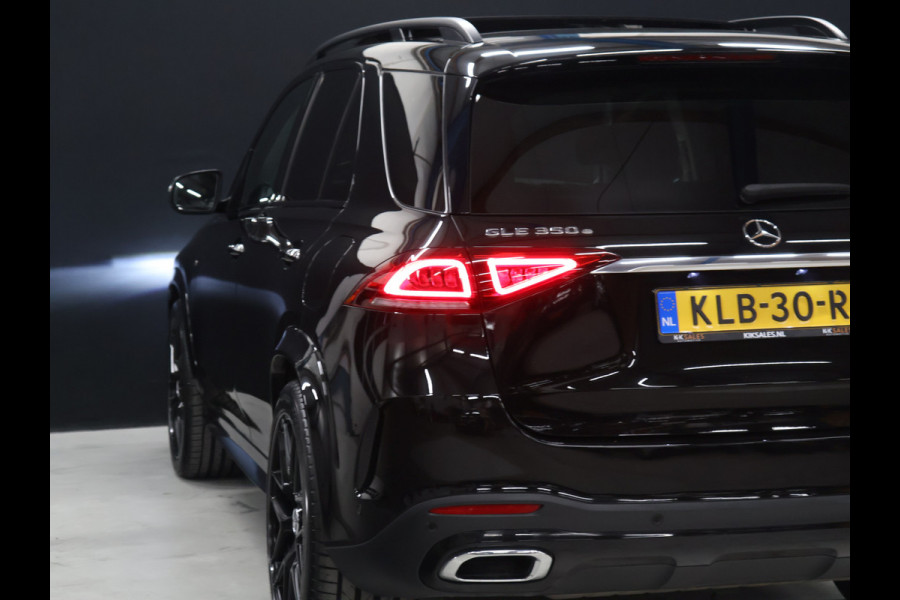 Mercedes-Benz GLE 350 e 4MATIC Premium Plus [BURMESTER, SCHUIFKANTELDAK, MEMORY SEATS, STOELVENTILATIE, STOELVERWARMING, ADAPTIVE CRUISE, STUURVERWARMING, ELEKTRISCHE ACHTERKLEP, 360 CAMERA, PDC V+A, NIEUWSTAAT]