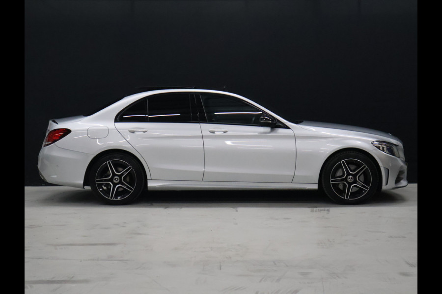 Mercedes-Benz C-Klasse 300 e Business Solution AMG Limited [SCHUIFKANTELDAK, APPLE CARPLAY, STOELVERWARMING, SFEER VERLICHTING, 360 CAMERA, PDC V+A, CRUISE CONTROL, DIGITAL DASH]