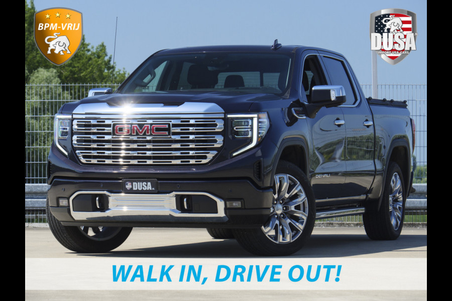GMC 1500 sierra Denali | 6.2L V8 Titanium Rush Metallic | HUD | Bose Audio | Full option Nieuw binnen!