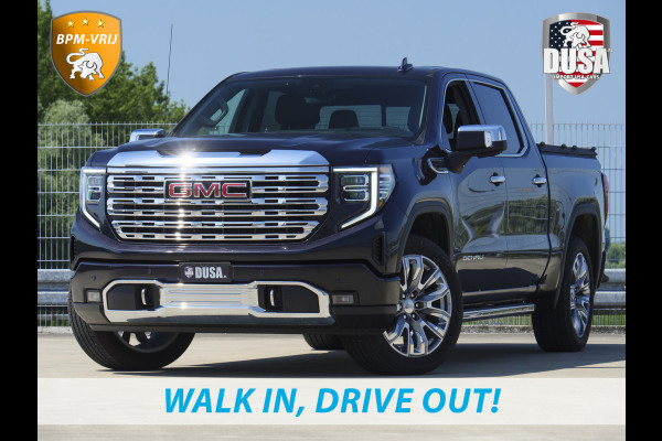 GMC 1500 sierra Denali | 6.2L V8 Titanium Rush Metallic | HUD | Bose Audio | Full option Nieuw binnen!