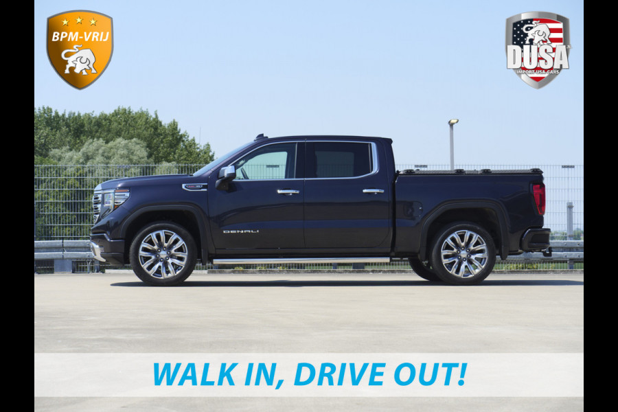 GMC 1500 sierra Denali | 6.2L V8 Titanium Rush Metallic | HUD | Bose Audio | Full option Nieuw binnen!