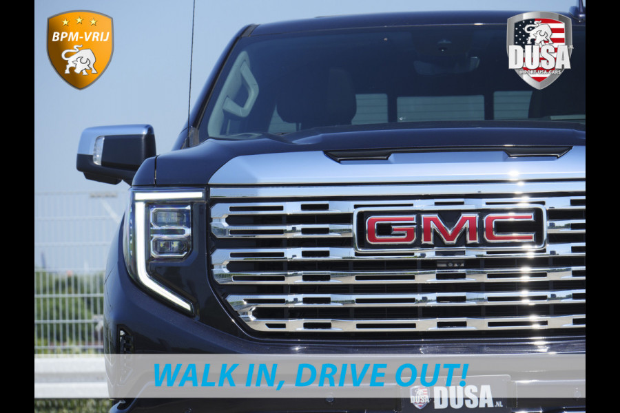 GMC 1500 sierra Denali | 6.2L V8 Titanium Rush Metallic | HUD | Bose Audio | Full option Nieuw binnen!