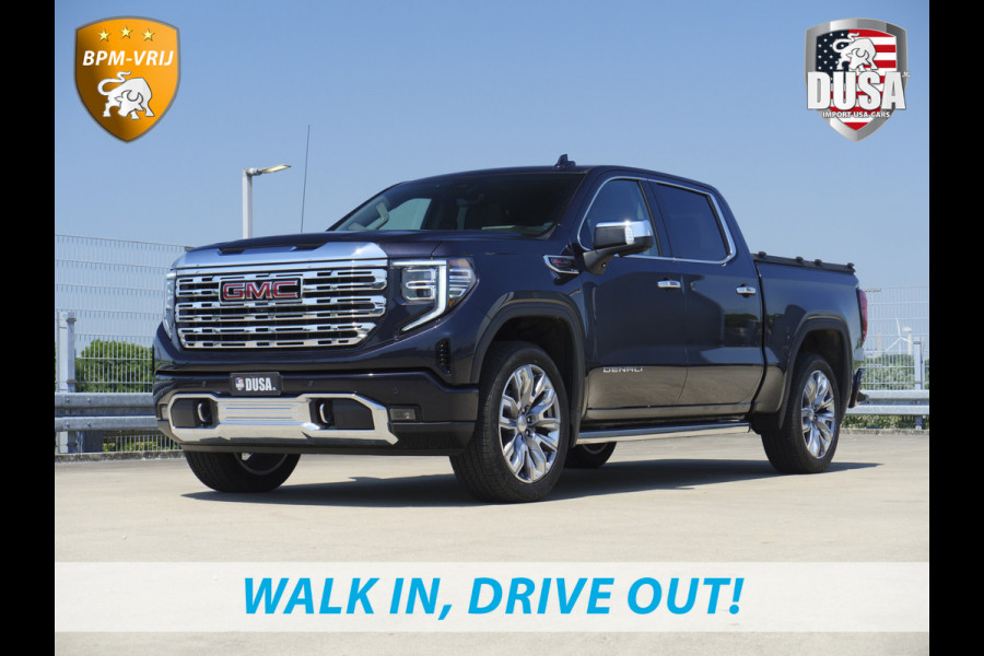 GMC 1500 sierra Denali | 6.2L V8 Titanium Rush Metallic | HUD | Bose Audio | Full option Nieuw binnen!