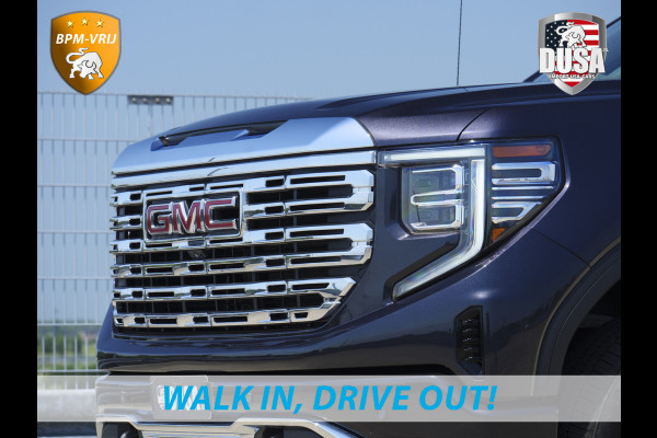 GMC 1500 sierra Denali | 6.2L V8 Titanium Rush Metallic | HUD | Bose Audio | Full option Nieuw binnen!