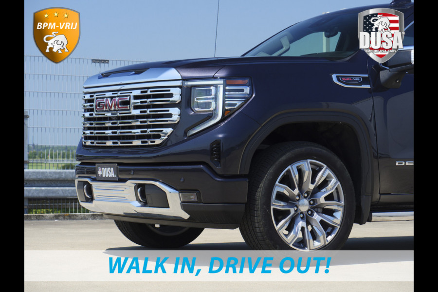 GMC 1500 sierra Denali | 6.2L V8 Titanium Rush Metallic | HUD | Bose Audio | Full option Nieuw binnen!