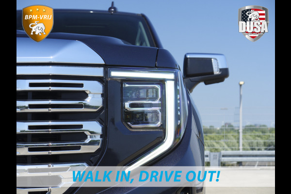 GMC 1500 sierra Denali | 6.2L V8 Titanium Rush Metallic | HUD | Bose Audio | Full option Nieuw binnen!