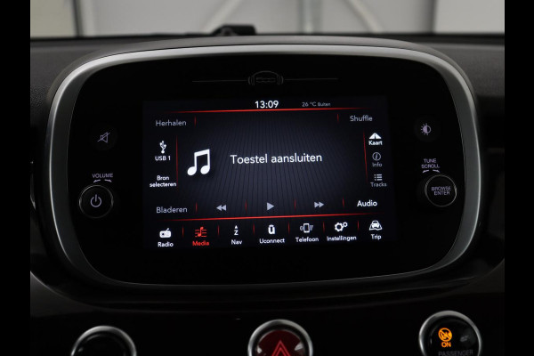 Fiat 500X 1.3 FireFly Turbo 150 Connect Yacht Club Capri Yacht Club Capri | Carplay | Open-schuifkanteldak | LED | LEER | Automaat | Camera | Navigatie | DAB | LM |Climate control | Cruise control
