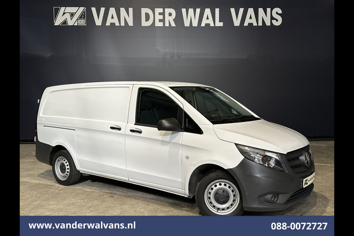 Mercedes-Benz Vito 116 CDI 164pk L2H1 Euro6 Airco | Camera | Apple Carplay | Cruisecontrol Android Auto, Bijrijdersbank