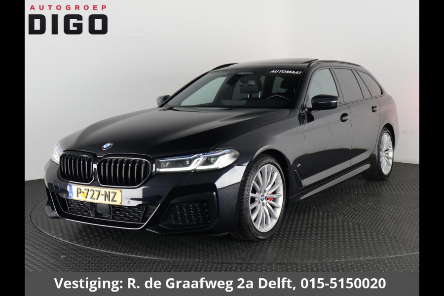 BMW 5 Serie Touring 530i Business Edition Plus | Schuif-/Kanteldak | Navigatie | Camera | Leder |