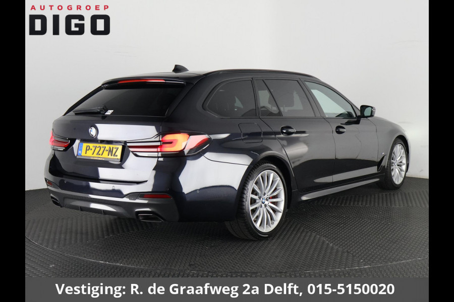 BMW 5 Serie Touring 530i Business Edition Plus | Schuif-/Kanteldak | Navigatie | Camera | Leder |